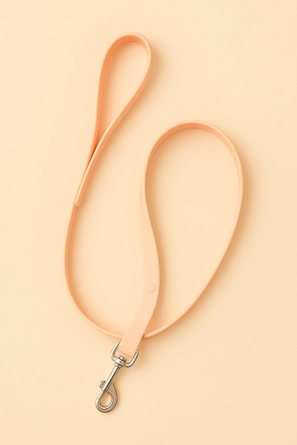 laisse orange saumon pour chien chic et confortable - modèles élégant waterproof ou fun signés woofty