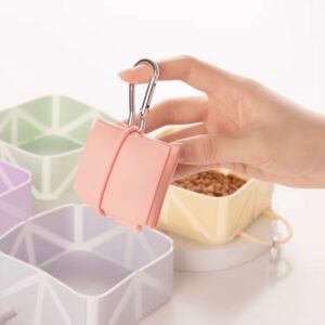 gamelle pliable pour chien pastel waterproof